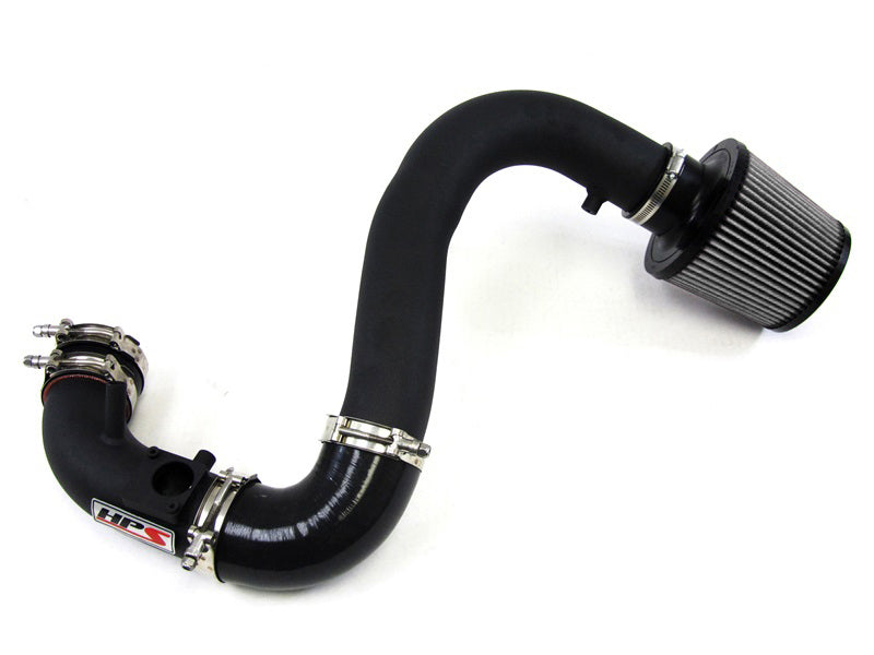 HPS Performance Air Intake - 2007-2013 Mazda Mazdaspeed 3 2.3L Turbo - Black (837-601WB)