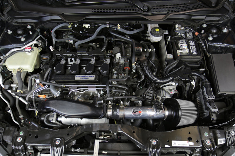 HPS Performance Air Intake - 2016-2021 Honda Civic Non Si 1.5T Turbo - Blue (837-602BL)