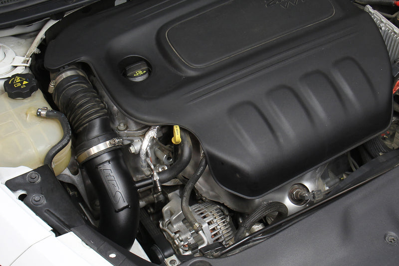 HPS Performance Air Intake - 2013-2016 Dodge Dart 2.0L Non Turbo - Black (837-689WB)