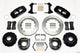 Wilwood AERO4 Rear P-Brake Kit 14.00in Big Ford New Style 2.36in Offset