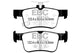 EBC 2016+ Honda Civic Coupe 1.5L Turbo Ultimax2 Rear Brake Pads