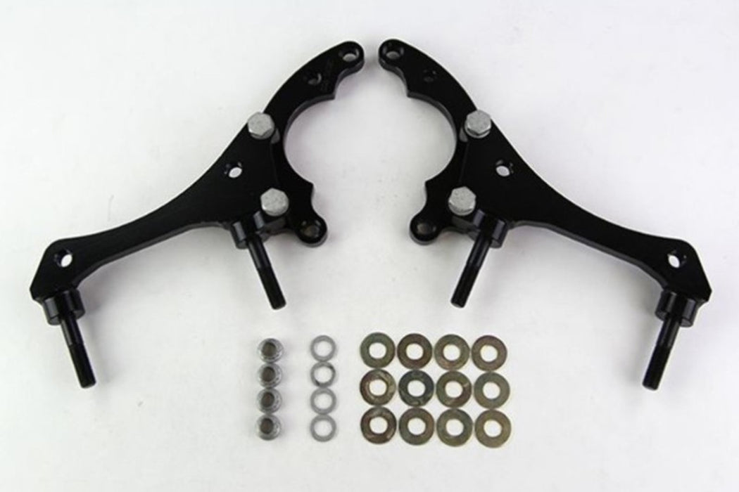 Wilwood Brackets (2) - Rear - FFR IRS 2015 Mustang w/ DPR/MC4 12.88in Rear Rotor