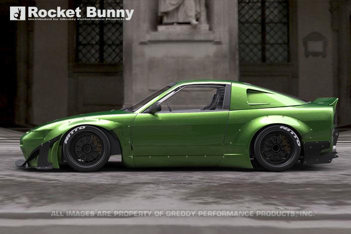 GReddy 89-93 Nissan 240SX Rocket Bunny RPS13 V2 6666 GT Wing