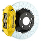 Brembo 16 98ster Spyder (Excl PCCB) Rr GT BBK 4Pis Cast 345x28 2pc Rtr Slot Type3-Yellow