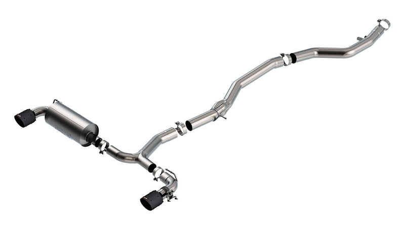 Borla 2022+ Subaru BRZ / 2022+ Toyota GR86 ATAK Cat Back Exhaust - 4.5in Stainless Tips