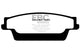 EBC 06-07 Cadillac CTS 2.8 (Sports Suspension) Ultimax2 Rear Brake Pads