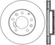 Centric Mazda Premium Brake CryoStop Rotor