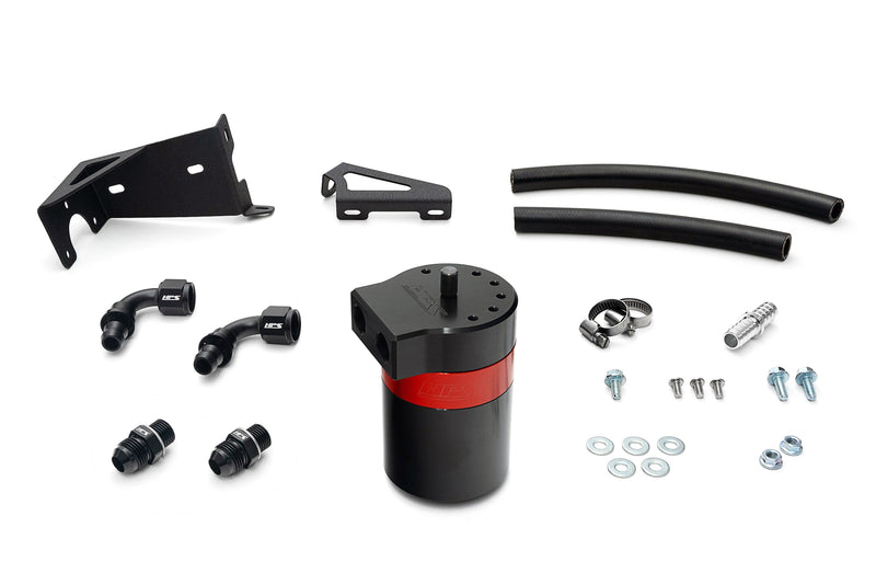 HPS Oil Catch Can - 2010-2023 Lexus GX460 4.6L V8 - Black (860-005)