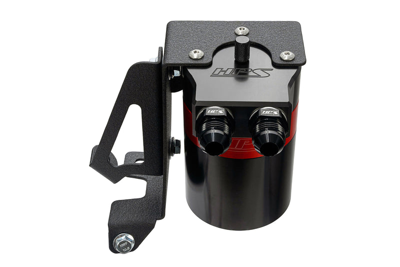 HPS Oil Catch Can - 2010-2023 Lexus GX460 4.6L V8 - Black (860-005)