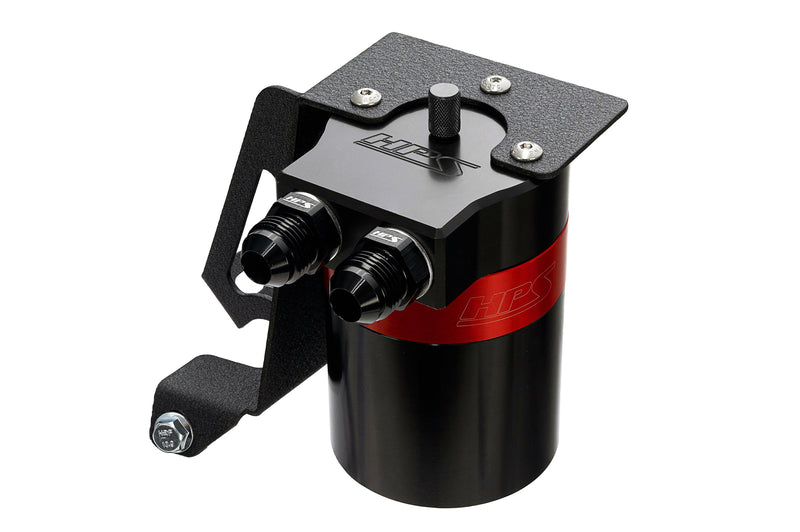 HPS Oil Catch Can - 2010-2023 Lexus GX460 4.6L V8 - Black (860-005)