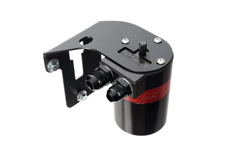 HPS Oil Catch Can - 2015-2021 Subaru WRX 2.0L Turbo - Black (860-007)