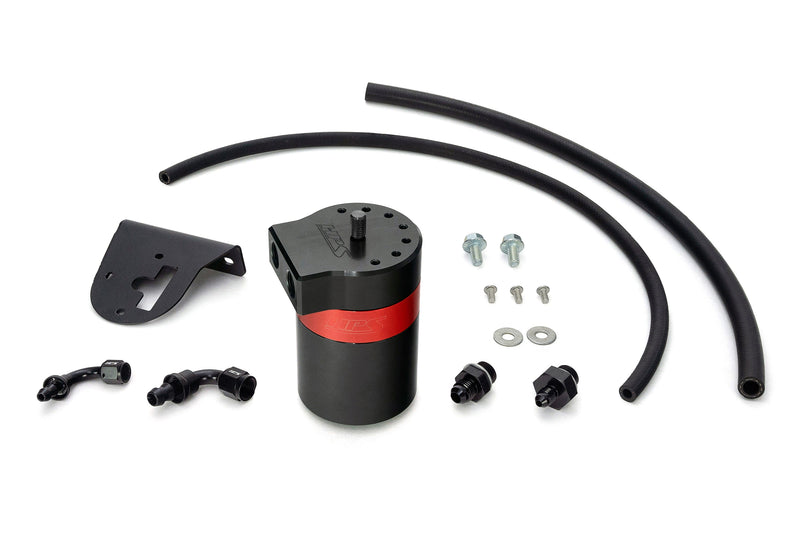 HPS Oil Catch Can - 2010-2024 Toyota 4Runner 4.0L V6 - Black (860-010)