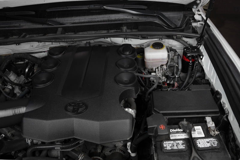 HPS Oil Catch Can - 2010-2024 Toyota 4Runner 4.0L V6 - Black (860-010)