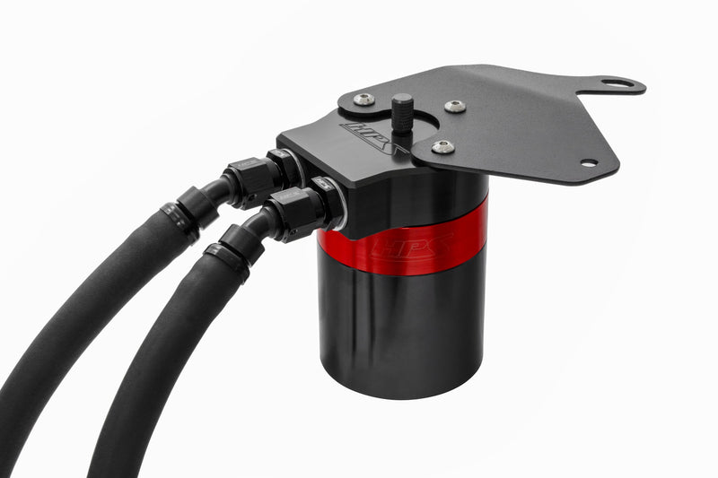 HPS Oil Catch Can - 2021-2025 Acura TLX 2.0L Turbo - Black (860-011)