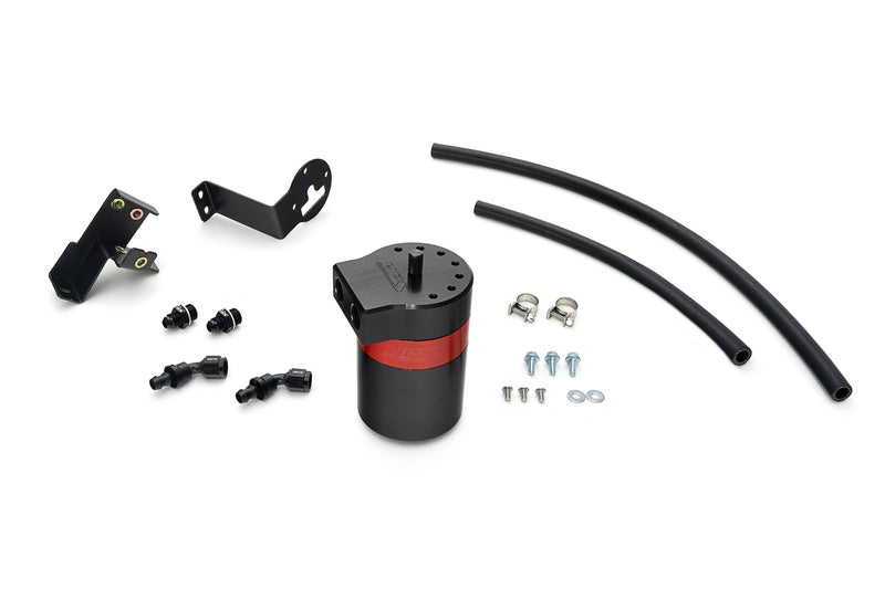 HPS Oil Catch Can - 2004-2008 Acura TSX 2.4L - Black (860-012)