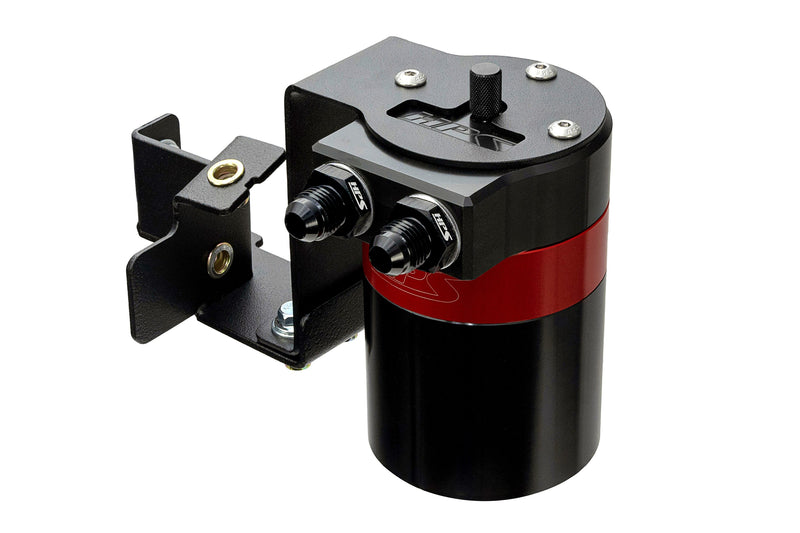 HPS Oil Catch Can - 2004-2008 Acura TSX 2.4L - Black (860-012)