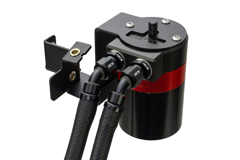HPS Oil Catch Can - 2004-2008 Acura TSX 2.4L - Black (860-012)