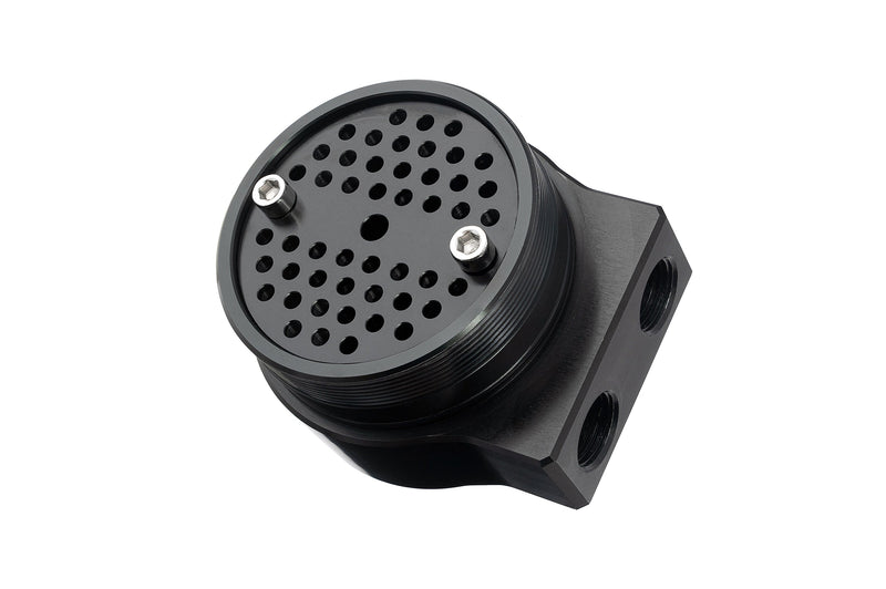 HPS Oil Catch Can - 2004-2008 Acura TSX 2.4L - Black (860-012)