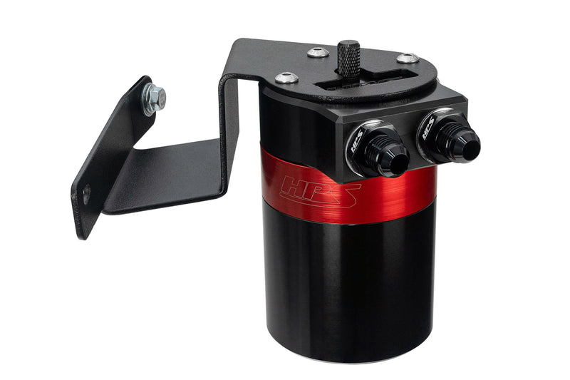 HPS Oil Catch Can - 2009-2014 Acura TSX 2.4L - Black (860-013)