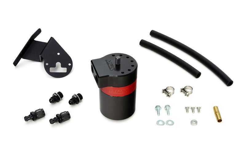 HPS Oil Catch Can - 2009-2014 Acura TSX 2.4L - Black (860-013)