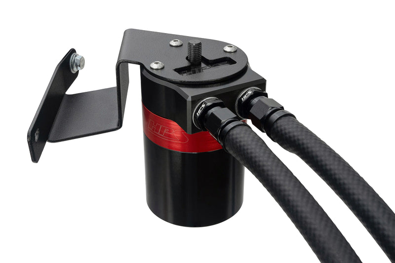 HPS Oil Catch Can - 2009-2014 Acura TSX 2.4L - Black (860-013)