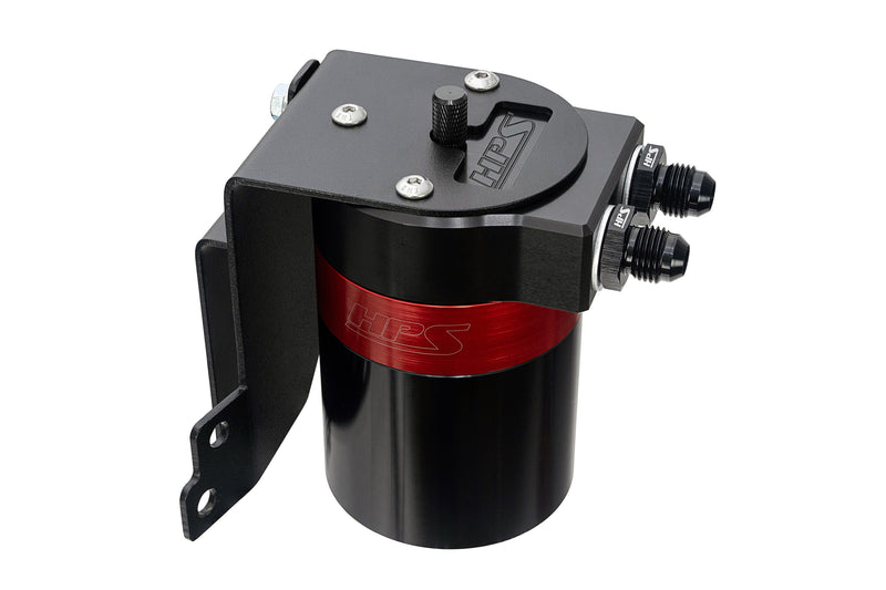 HPS Oil Catch Can - 2022-2025 Acura MDX Type S 3.0L Turbo - Black (860-014)