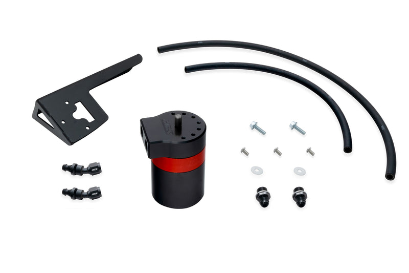 HPS Oil Catch Can - 2003-2009 Toyota 4Runner 4.7L V8 - Black (860-018)