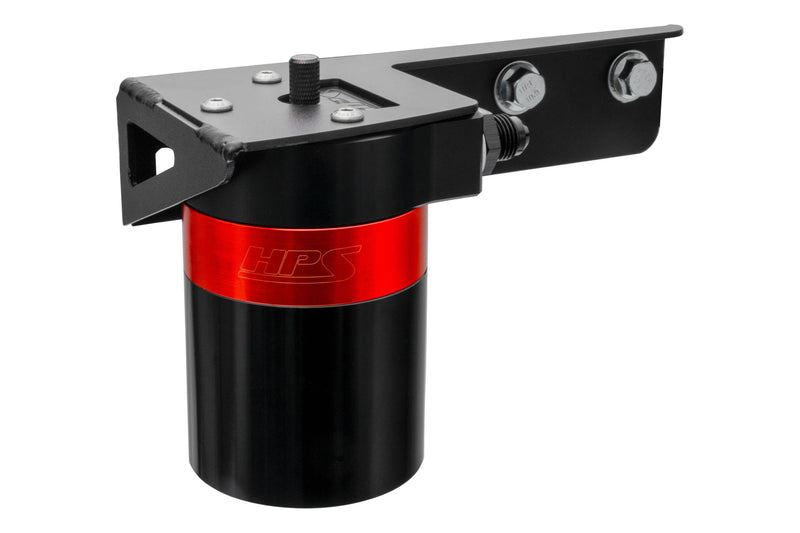 HPS Oil Catch Can - 2003-2009 Toyota 4Runner 4.7L V8 - Black (860-018)
