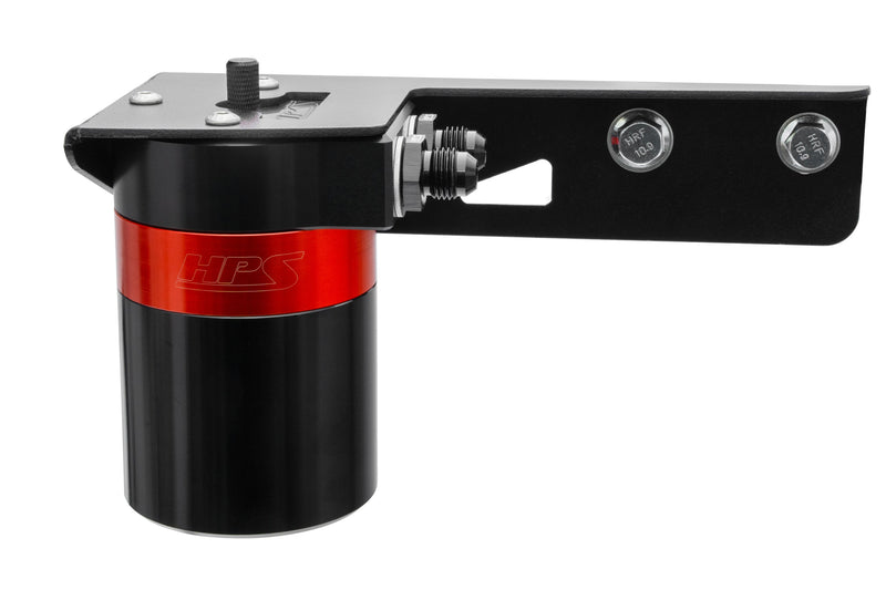 HPS Oil Catch Can - 2003-2009 Toyota 4Runner 4.7L V8 - Black (860-018)