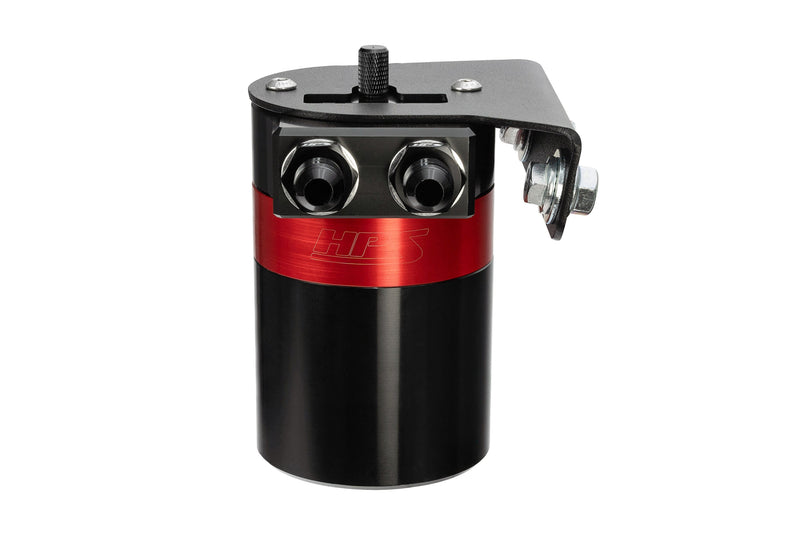 HPS Oil Catch Can - 2003-2009 Lexus GX470 4.7L V8 - Black (860-019)