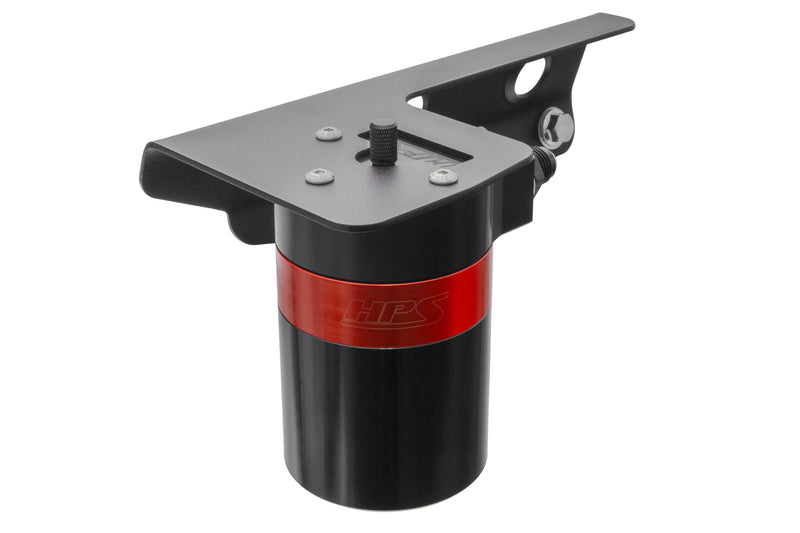 HPS Oil Catch Can - 2016-2023 Toyota Tacoma 3.5L V6 - Black (860-021)