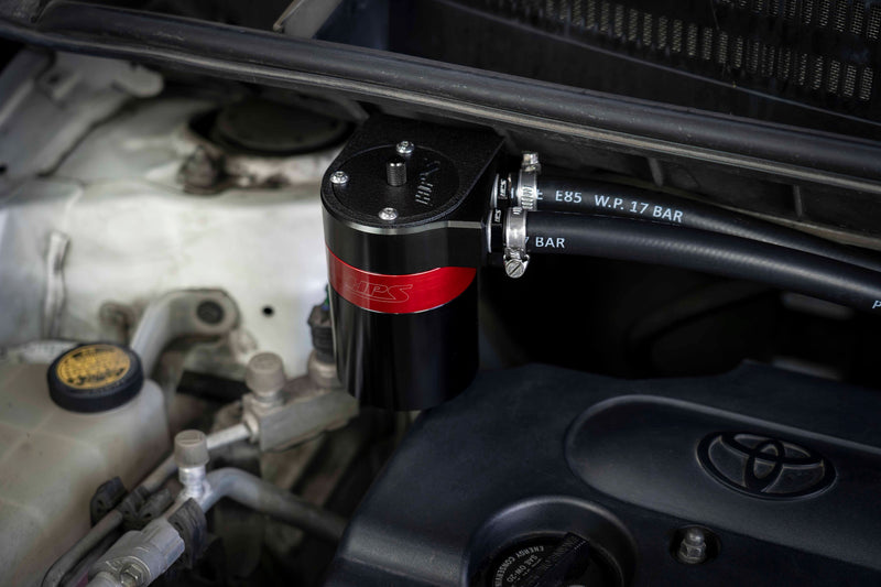 HPS Oil Catch Can - Universal Fit - Black (861-502)