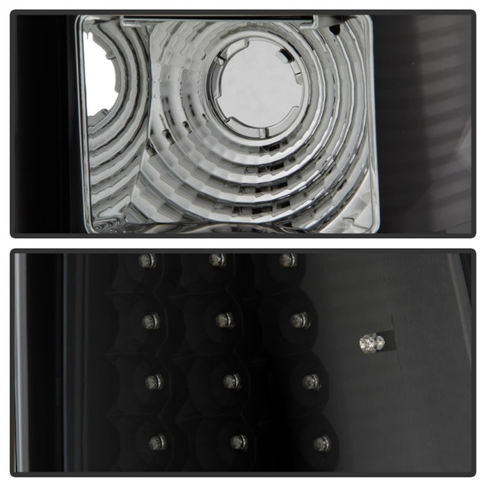 xTune Chevy Silverado 1500/2500/3500 99-02 LED Tail Lights Black ALT-ON-CS99-LED-BK