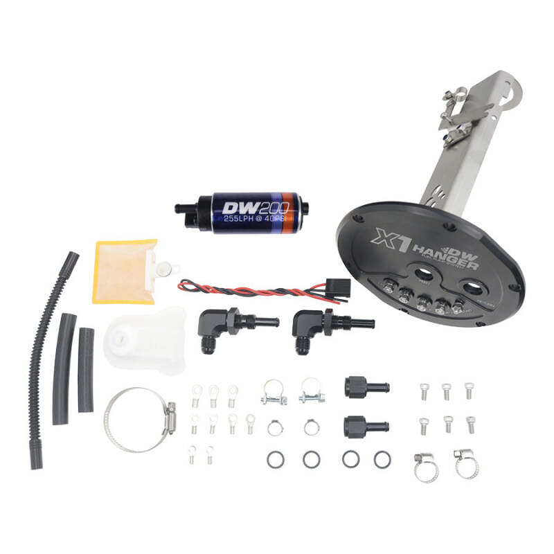 DeatschWerks 89-93 Nissan S13 R32 Skyline (non-GTR) X1 Series Fuel Pump Module w/ DW200 Pump