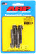 ARP 5/16-24 X 2.000 black 12pt water pump pulley w/ .750in fan spacer stud kit
