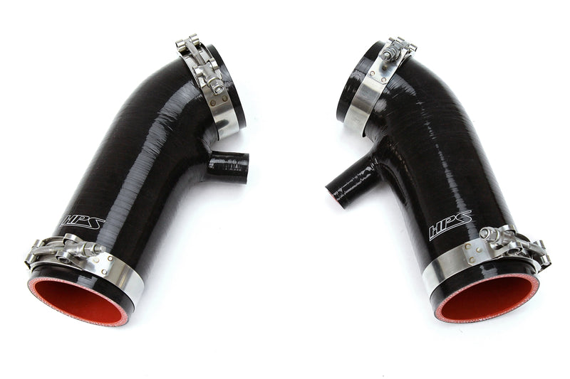 HPS Silicone Air Intake Hose - Black (87-68426-BLK)