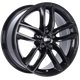 BBS SX 17x7.5 5x112 ET45 Crystal Black Wheel -82mm PFS/Clip Required