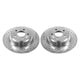 Power Stop 07-11 Volvo S80 Rear Evolution Drilled & Slotted Rotors - Pair