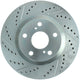 StopTech Select Sport 11-16 Toyota Avalon/ 11-17 Camry SportStop Slotted & Drilled Right Front Rotor