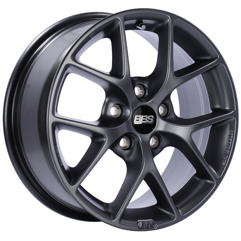 BBS SR 16x7 5x120 ET36 Satin Grey Wheel -82mm PFS/Clip Required