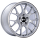 BBS CH-R 19x8 5x120 ET40 Brilliant Silver Polished Rim Protector Wheel -82mm PFS/Clip Required