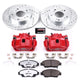 Power Stop 11-15 Honda CR-Z Front Z26 Street Warrior Brake Kit w/Calipers