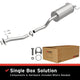 BRE Exhaust 90-93 Accord 2.2L Muffler Kit