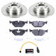 Power Stop 1989 BMW 525i Rear Track Day Brake Kit