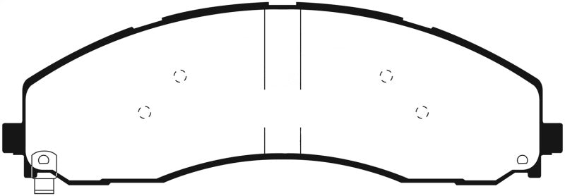 EBC 2017+ Ford F-450 Yellowstuff Front/Rear Brake Pads