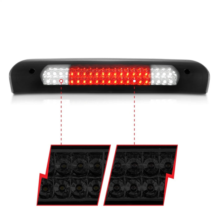 ANZO 2002-2008 Dodge Ram 1500 LED 3rd Brake Light Smoke B - Series