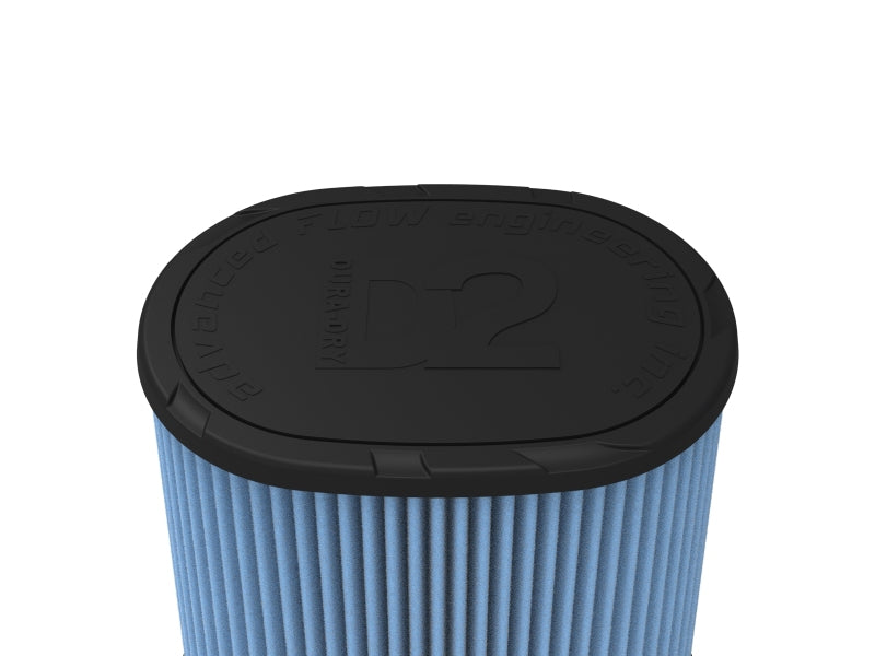 aFe Momentum Intake Replacement Filter w D2 Dura-Dry Media 5in F X (9x7)in B X (7-1/4x5)in T X 9in H