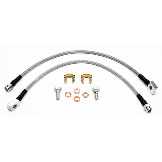 Wilwood 88-98 GM C1500 Aero4 Rear Electronic Parking Brake Kit 14in Rotor 3.25in Offset - Blk