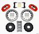 Wilwood Narrow Superlite 6R Front Hat Kit 12.88in Drill Red 88-93 Corvette C4