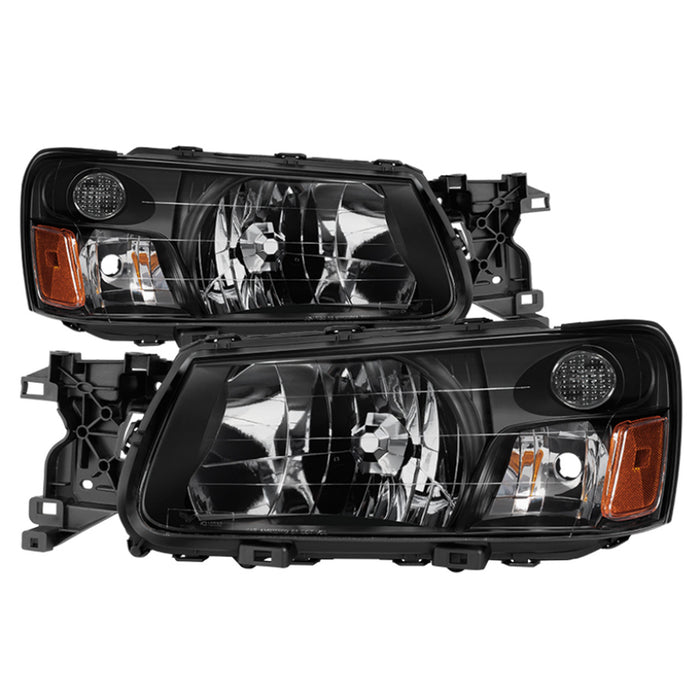 Spyder 00-04 Subaru Legacy GT (w/o Sport Package) OEM Style Headlights -Set- Chrome(HD-JH-SLEG00-C)
